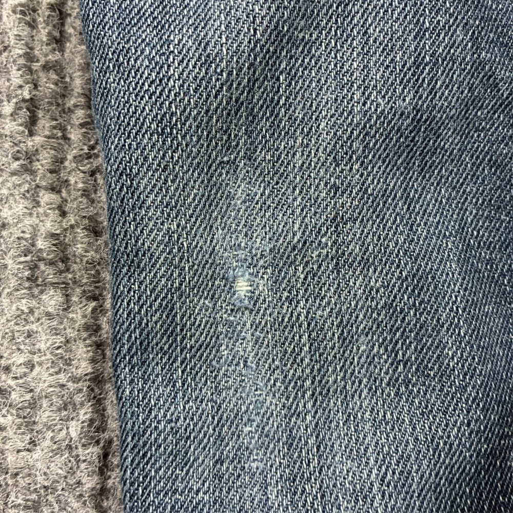 Helix Mens Slim Boot Jeans Size 32x30 Blue Denim Cotton Casual Low Rise - Picture 9 of 10